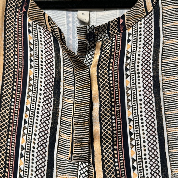 Stylish Pattern Sleeveless Top - Picture 5 of 6